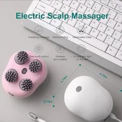 "LuxuraScalp™ Rechargeable Scalp Massager – Ultimate Relaxation & Revitalization"