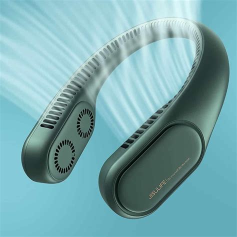 Premium Portable Neck Fan – Hands-Free, USB Rechargeable, Ultra-Quiet & Lightweight Personal Cooling for Travel, Sports & Office