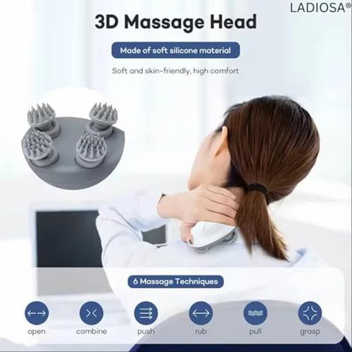 "LuxuraScalp™ Rechargeable Scalp Massager – Ultimate Relaxation & Revitalization"