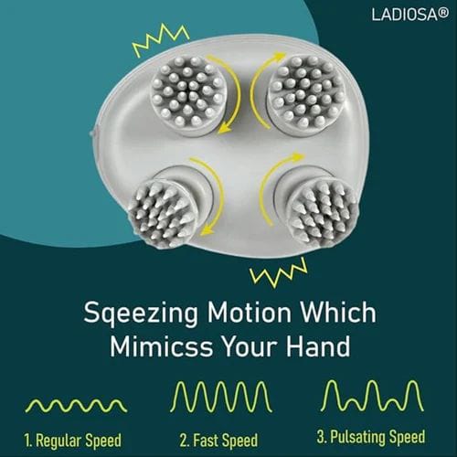 "LuxuraScalp™ Rechargeable Scalp Massager – Ultimate Relaxation & Revitalization"