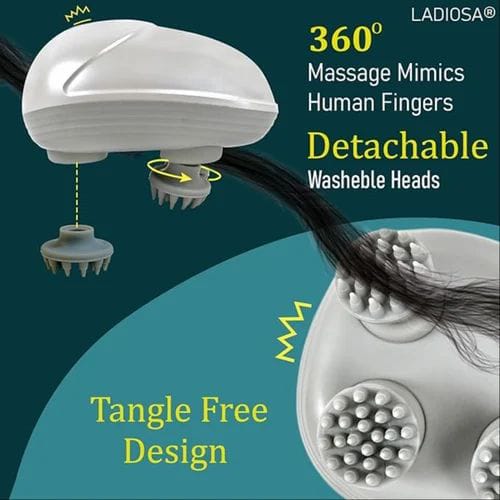 "LuxuraScalp™ Rechargeable Scalp Massager – Ultimate Relaxation & Revitalization"