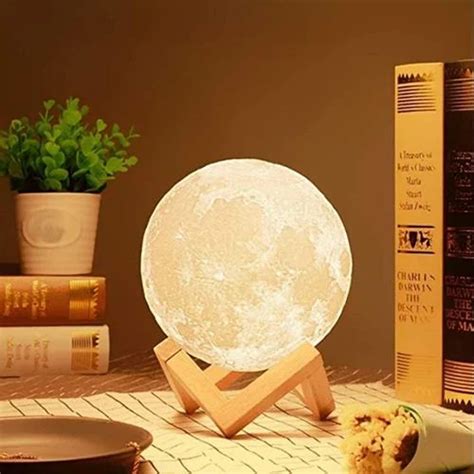 "LunaGlow™ Premium Moon Lamp – A Realistic, Magical Glow"